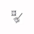 Diamond Stud Earrings in 14K White Gold (0.10 CT. T.W.)